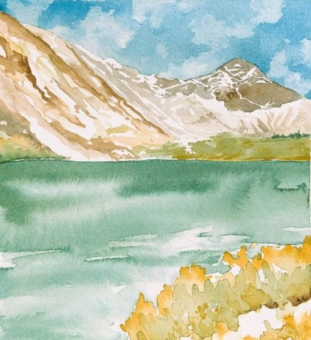 Sangre de Cristo Mountain Lake