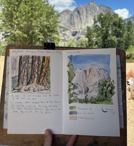 Sketches from Yosemite